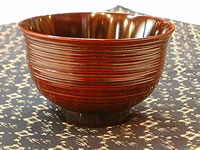 Goto lacquer ware miso soup bowl